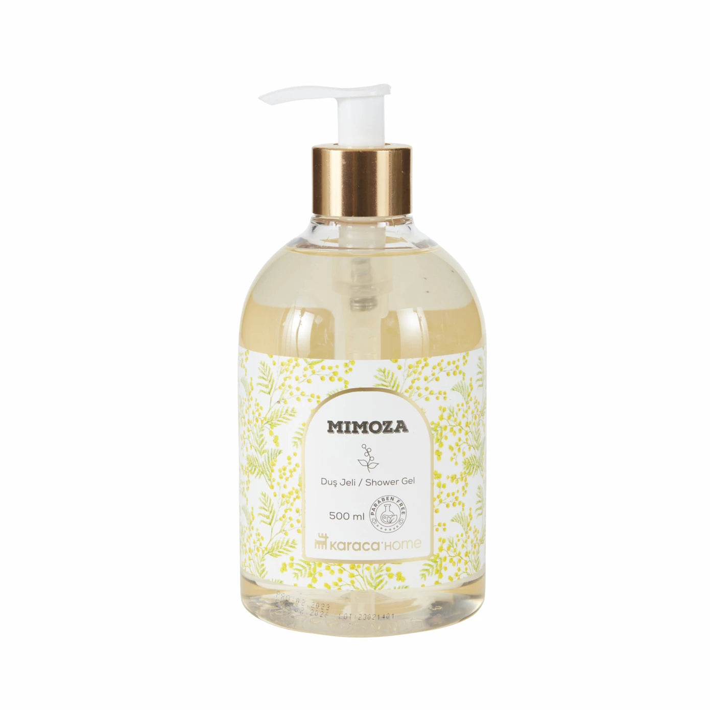 Karaca Home Flower Mimosa Shower Gel 500 ml 300.22.02.0899 -  Shower Gel - ebarza Furniture UAE | Shop Modern Furniture in Abu Dhabi & Dubai - مفروشات ايبازرا في الامارات | تسوق اثاث عصري وديكورات مميزة في دبي وابوظبي