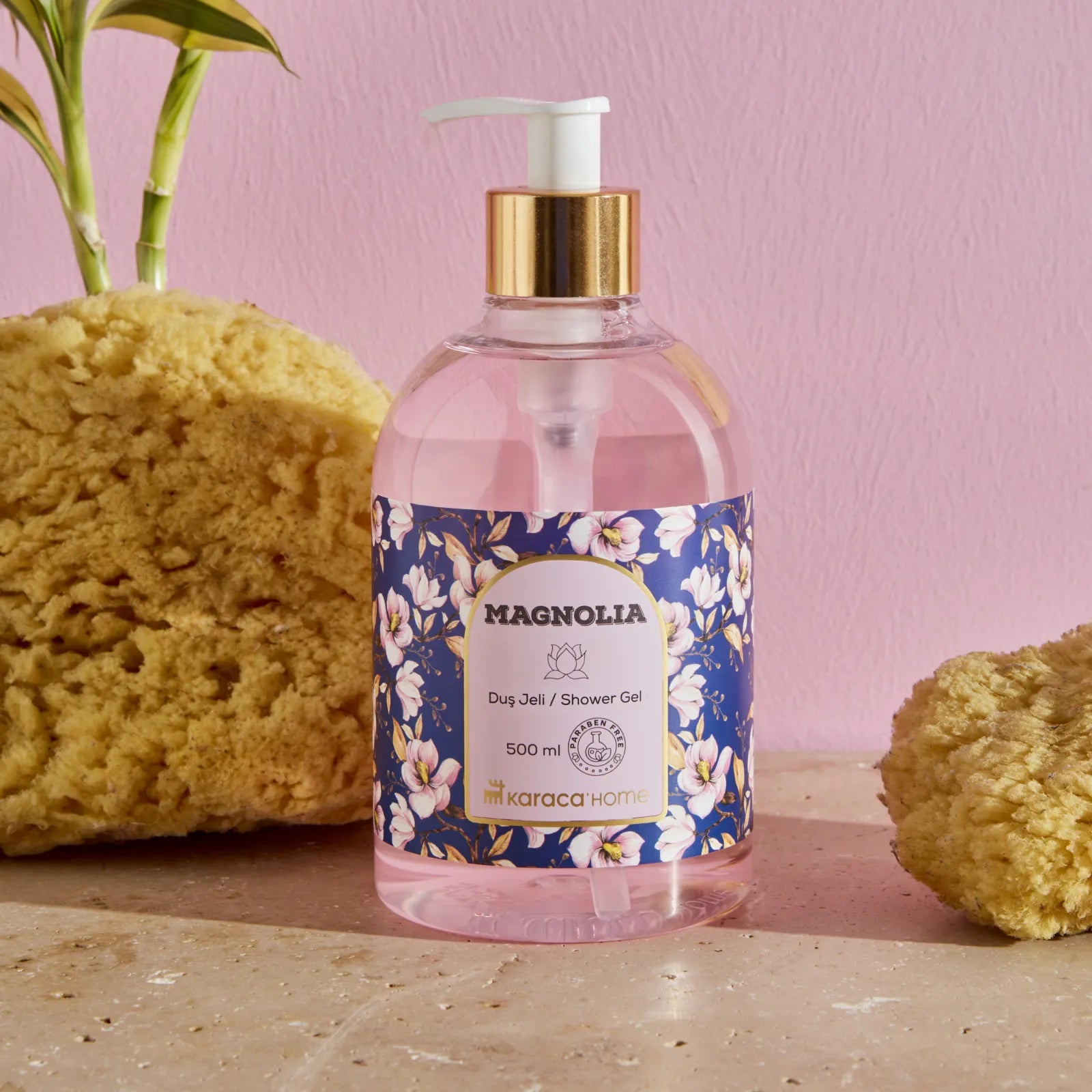 Karaca Home Magnolia Shower Gel 500 Ml 300.22.02.0897 -  Shower Gel - ebarza Furniture UAE | Shop Modern Furniture in Abu Dhabi & Dubai - مفروشات ايبازرا في الامارات | تسوق اثاث عصري وديكورات مميزة في دبي وابوظبي