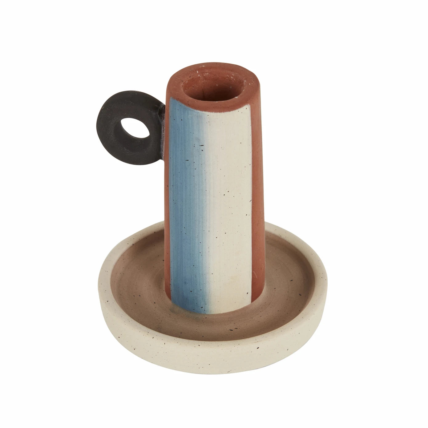 Karaca Home Simple Candlestick 9.6 cm Brown 300.22.02.0506 -  Candle Holders - ebarza Furniture UAE | Shop Modern Furniture in Abu Dhabi & Dubai - مفروشات ايبازرا في الامارات | تسوق اثاث عصري وديكورات مميزة في دبي وابوظبي