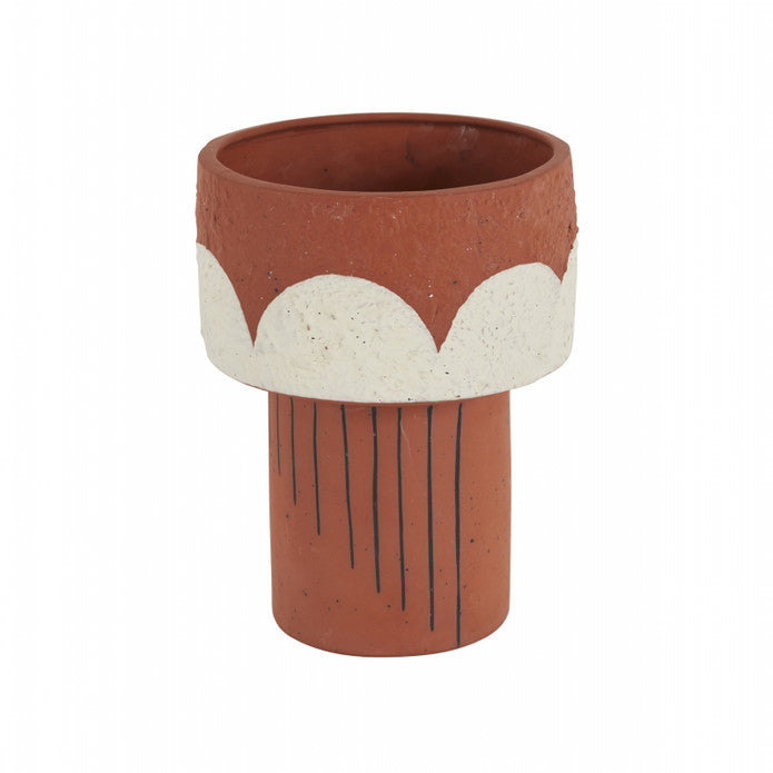 Karaca Home Simple Vase 19.5 cm 300.22.02.0505 -  Vases - ebarza Furniture UAE | Shop Modern Furniture in Abu Dhabi & Dubai - مفروشات ايبازرا في الامارات | تسوق اثاث عصري وديكورات مميزة في دبي وابوظبي