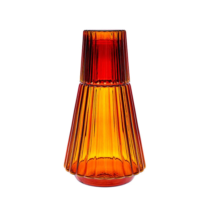 Karaca Pier Jug Amber 153.09.01.3182 -  Drinkware - ebarza Furniture UAE | Shop Modern Furniture in Abu Dhabi & Dubai - مفروشات ايبازرا في الامارات | تسوق اثاث عصري وديكورات مميزة في دبي وابوظبي