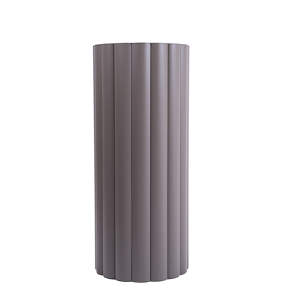 LOTUS FULL ALUMINIUM PLANTER KH8602H51ALU - L -  Planter Boxes - ebarza Furniture UAE | Shop Modern Furniture in Abu Dhabi & Dubai - مفروشات ايبازرا في الامارات | تسوق اثاث عصري وديكورات مميزة في دبي وابوظبي
