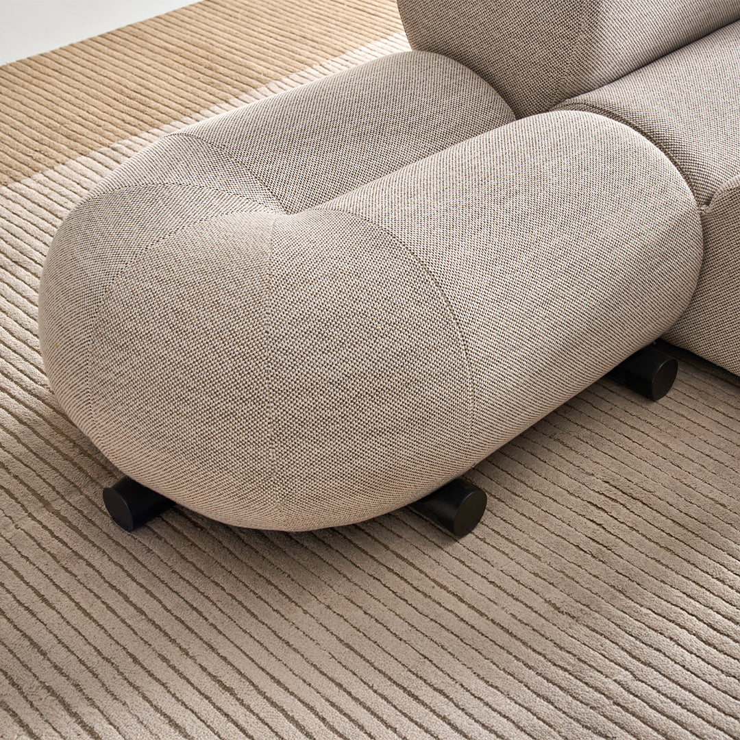 Laisi 2-Seater Module With 2/3 Back(right side) - SF238 - A -  Sofas - ebarza Furniture UAE | Shop Modern Furniture in Abu Dhabi & Dubai - مفروشات ايبازرا في الامارات | تسوق اثاث عصري وديكورات مميزة في دبي وابوظبي