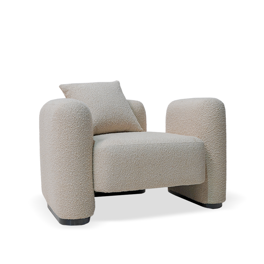 Pre-order 90 Days Delivery Soren lounge Armchair PZ-011-L -  Armchairs - ebarza Furniture UAE | Shop Modern Furniture in Abu Dhabi & Dubai - مفروشات ايبازرا في الامارات | تسوق اثاث عصري وديكورات مميزة في دبي وابوظبي