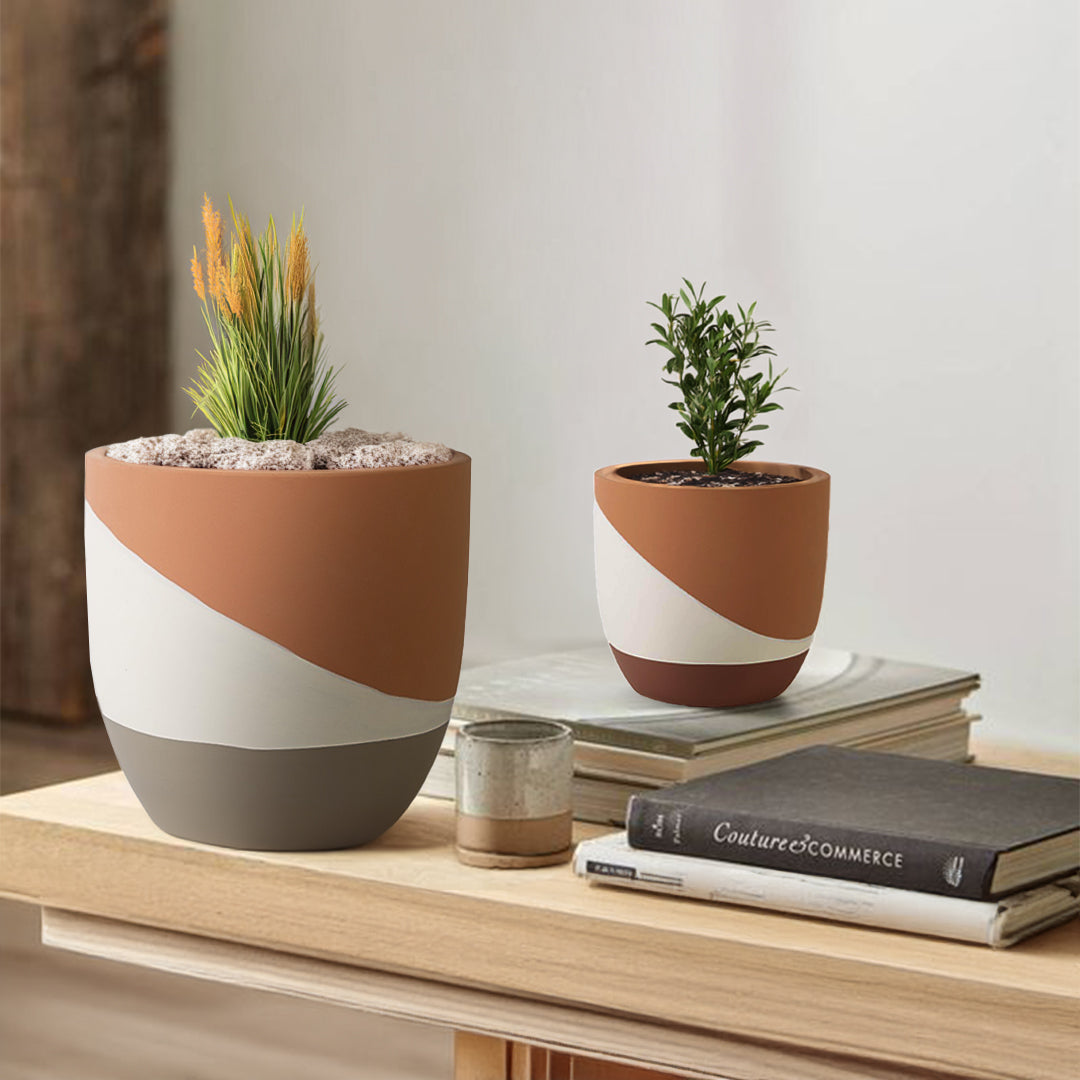Terracotta Dream Outdoor/Indoor Planter Box  TEWHGY 8079G-4 -  Planter Boxes - ebarza Furniture UAE | Shop Modern Furniture in Abu Dhabi & Dubai - مفروشات ايبازرا في الامارات | تسوق اثاث عصري وديكورات مميزة في دبي وابوظبي