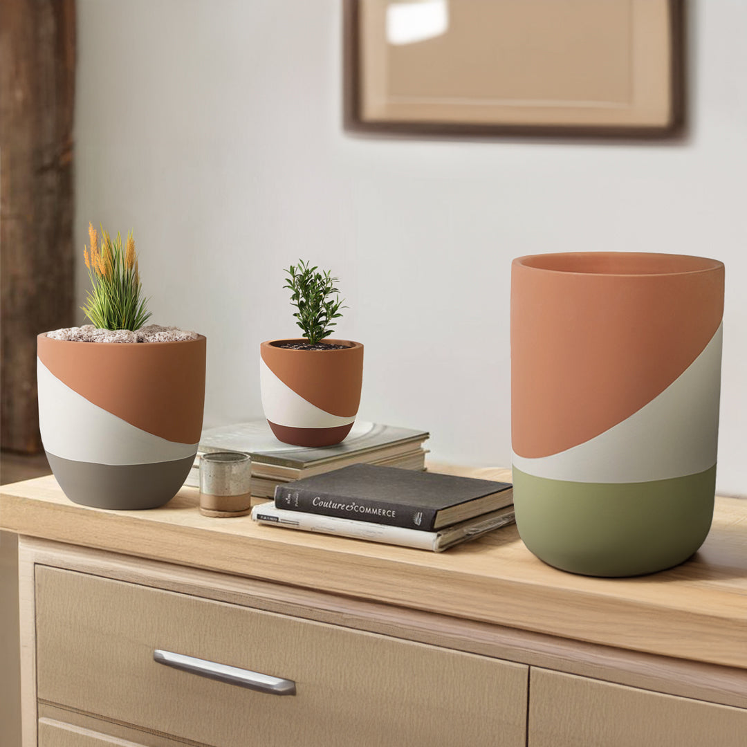 Terracotta Dream Outdoor/Indoor Planter Box TEWEGR  8080C-4 -  Planter Boxes - ebarza Furniture UAE | Shop Modern Furniture in Abu Dhabi & Dubai - مفروشات ايبازرا في الامارات | تسوق اثاث عصري وديكورات مميزة في دبي وابوظبي