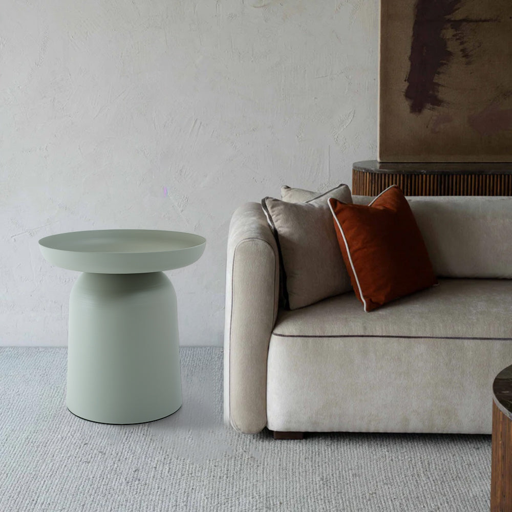 Lime White Side Table GT-490 -  Side Tables - ebarza Furniture UAE | Shop Modern Furniture in Abu Dhabi & Dubai - مفروشات ايبازرا في الامارات | تسوق اثاث عصري وديكورات مميزة في دبي وابوظبي