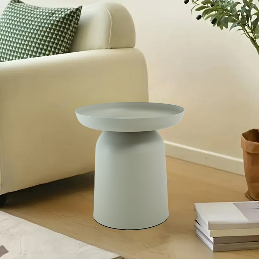Lime White Side Table GT-490 -  Side Tables - ebarza Furniture UAE | Shop Modern Furniture in Abu Dhabi & Dubai - مفروشات ايبازرا في الامارات | تسوق اثاث عصري وديكورات مميزة في دبي وابوظبي