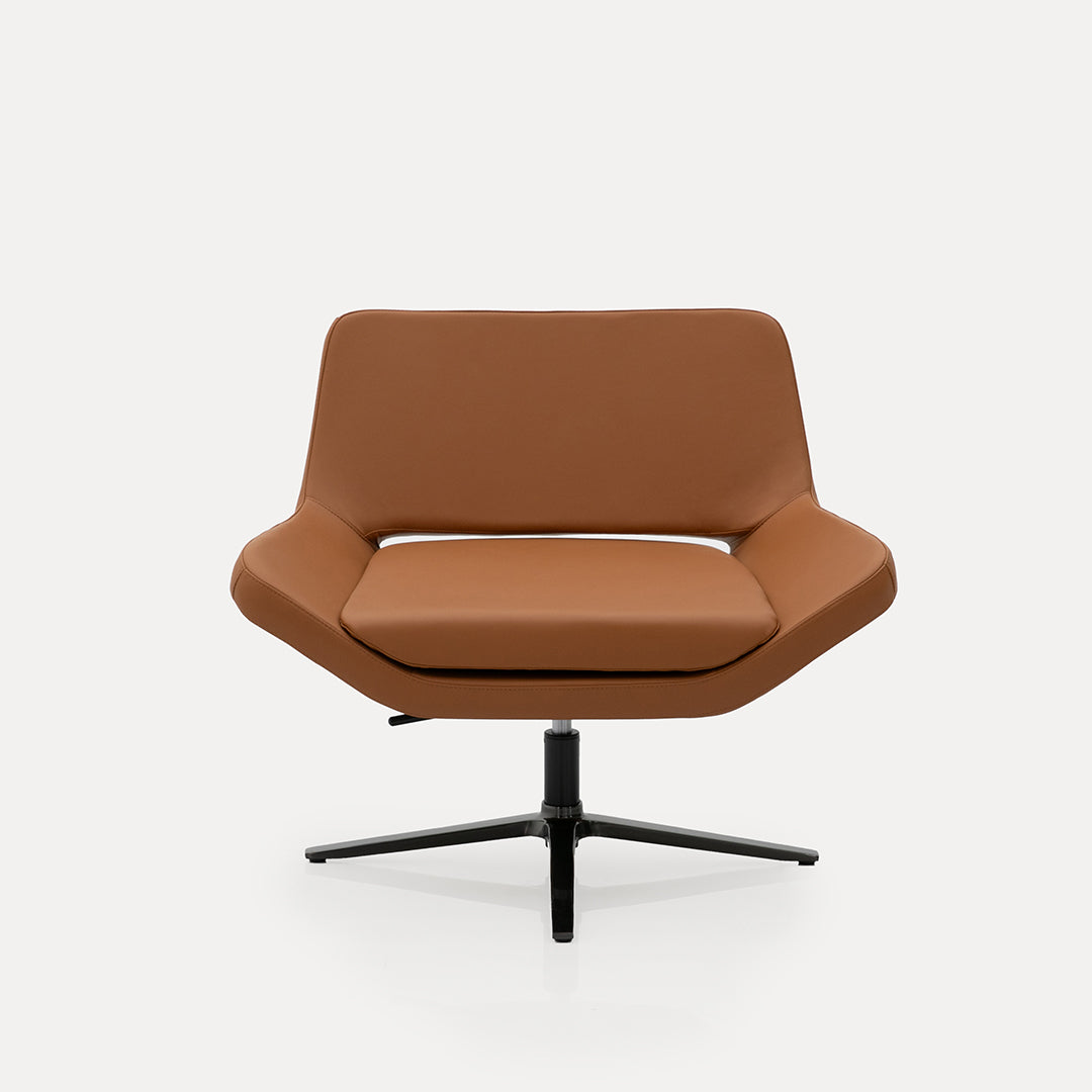 Pre-order 15 Days Delivery Lounge Chair - H-5146- Brown -  Lounge Chairs - ebarza Furniture UAE | Shop Modern Furniture in Abu Dhabi & Dubai - مفروشات ايبازرا في الامارات | تسوق اثاث عصري وديكورات مميزة في دبي وابوظبي