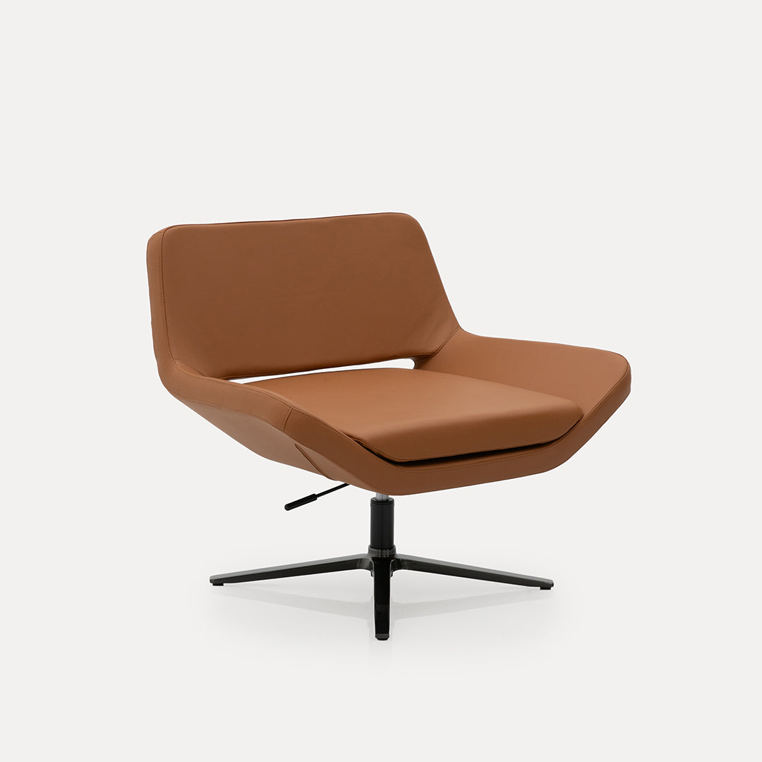 Pre-order 15 Days Delivery Lounge Chair - H-5146- Brown -  Lounge Chairs - ebarza Furniture UAE | Shop Modern Furniture in Abu Dhabi & Dubai - مفروشات ايبازرا في الامارات | تسوق اثاث عصري وديكورات مميزة في دبي وابوظبي