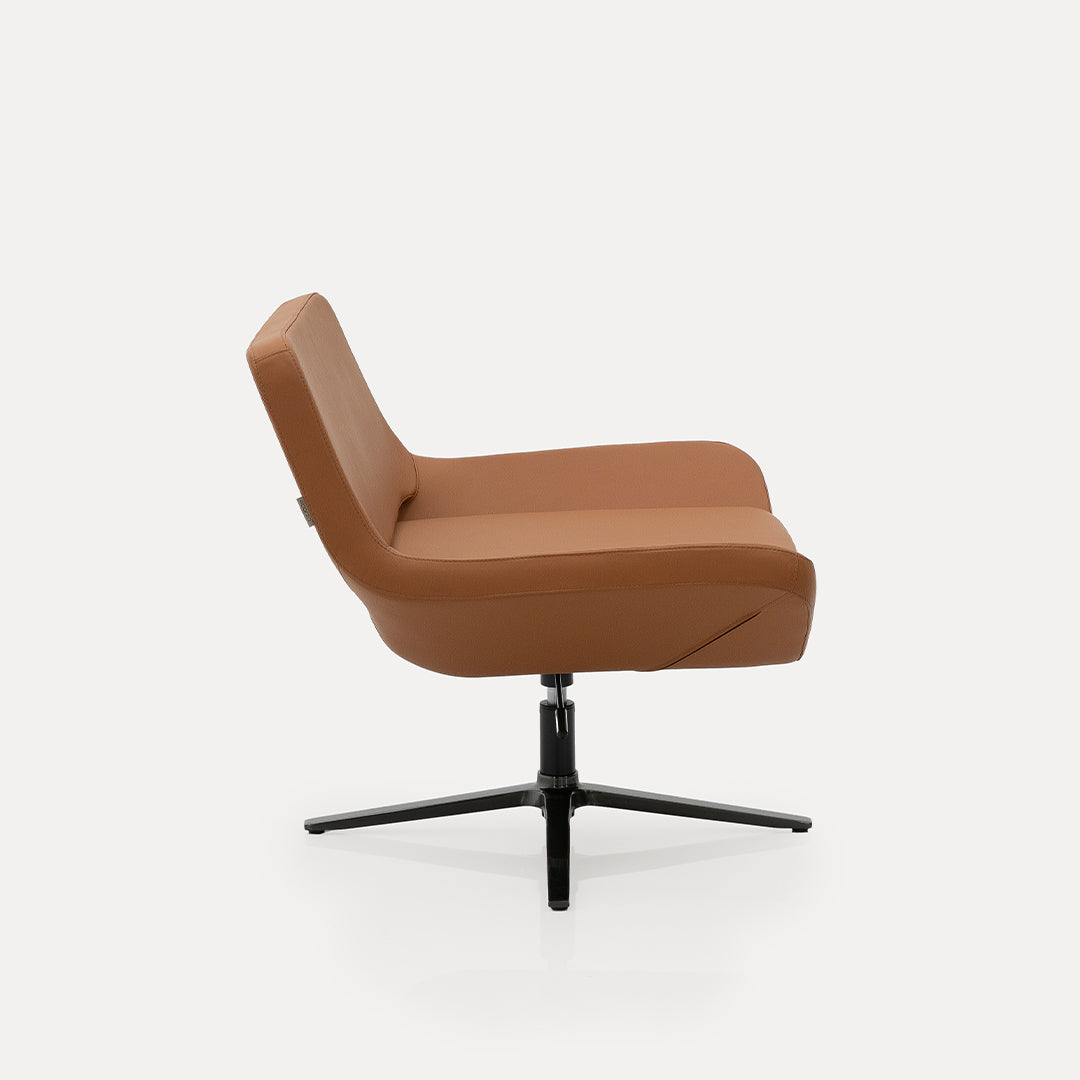 Pre-order 15 Days Delivery Lounge Chair - H-5146- Brown -  Lounge Chairs - ebarza Furniture UAE | Shop Modern Furniture in Abu Dhabi & Dubai - مفروشات ايبازرا في الامارات | تسوق اثاث عصري وديكورات مميزة في دبي وابوظبي