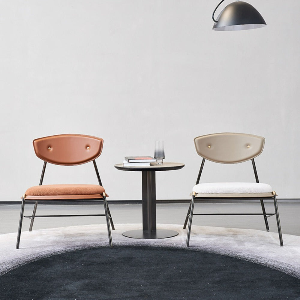 Lounge Chair MLL- A100-Brown -  Lounge Chairs - ebarza Furniture UAE | Shop Modern Furniture in Abu Dhabi & Dubai - مفروشات ايبازرا في الامارات | تسوق اثاث عصري وديكورات مميزة في دبي وابوظبي