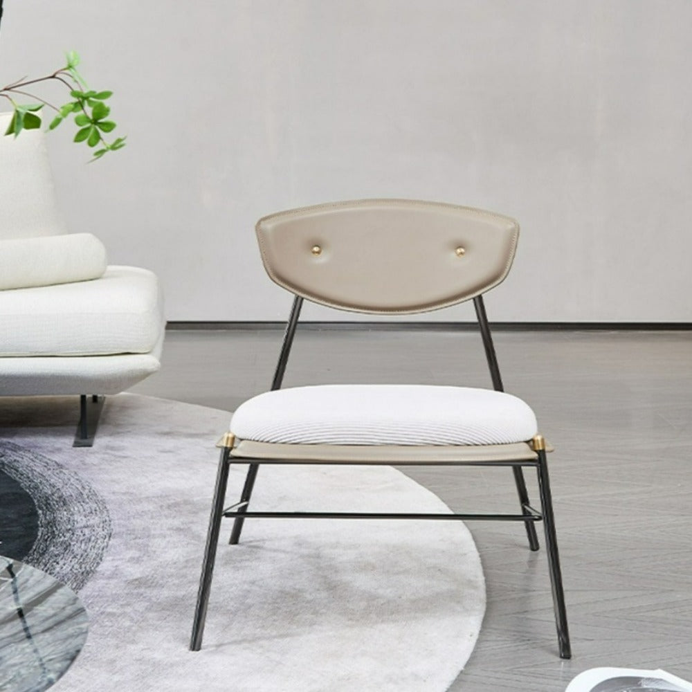 Lounge Chair MLL- A100-Brown -  Lounge Chairs - ebarza Furniture UAE | Shop Modern Furniture in Abu Dhabi & Dubai - مفروشات ايبازرا في الامارات | تسوق اثاث عصري وديكورات مميزة في دبي وابوظبي