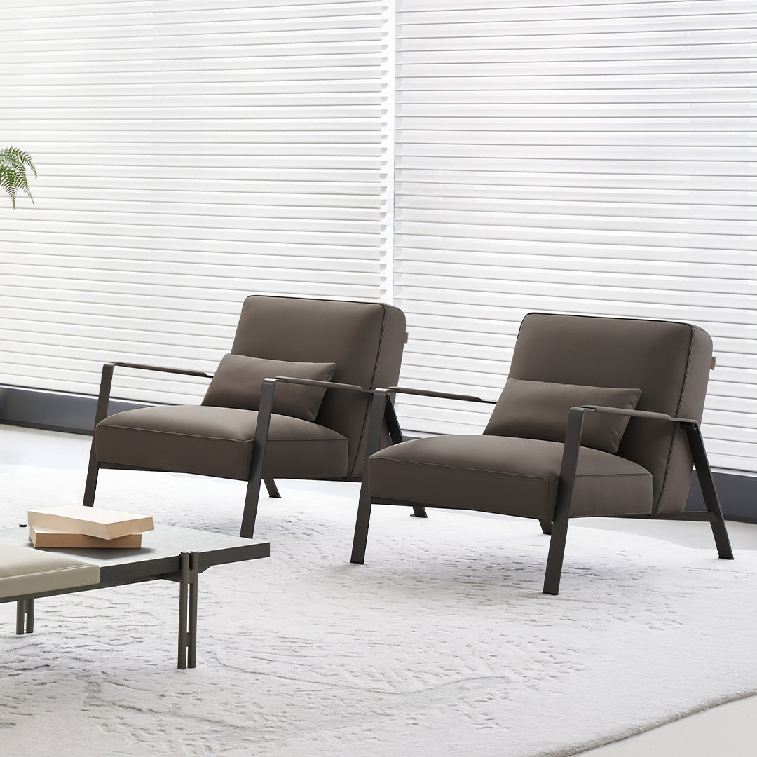 Pre-order 45 Days Delivery Nexus Lounge Chair AMF-DY218 -  Armchairs - ebarza Furniture UAE | Shop Modern Furniture in Abu Dhabi & Dubai - مفروشات ايبازرا في الامارات | تسوق اثاث عصري وديكورات مميزة في دبي وابوظبي