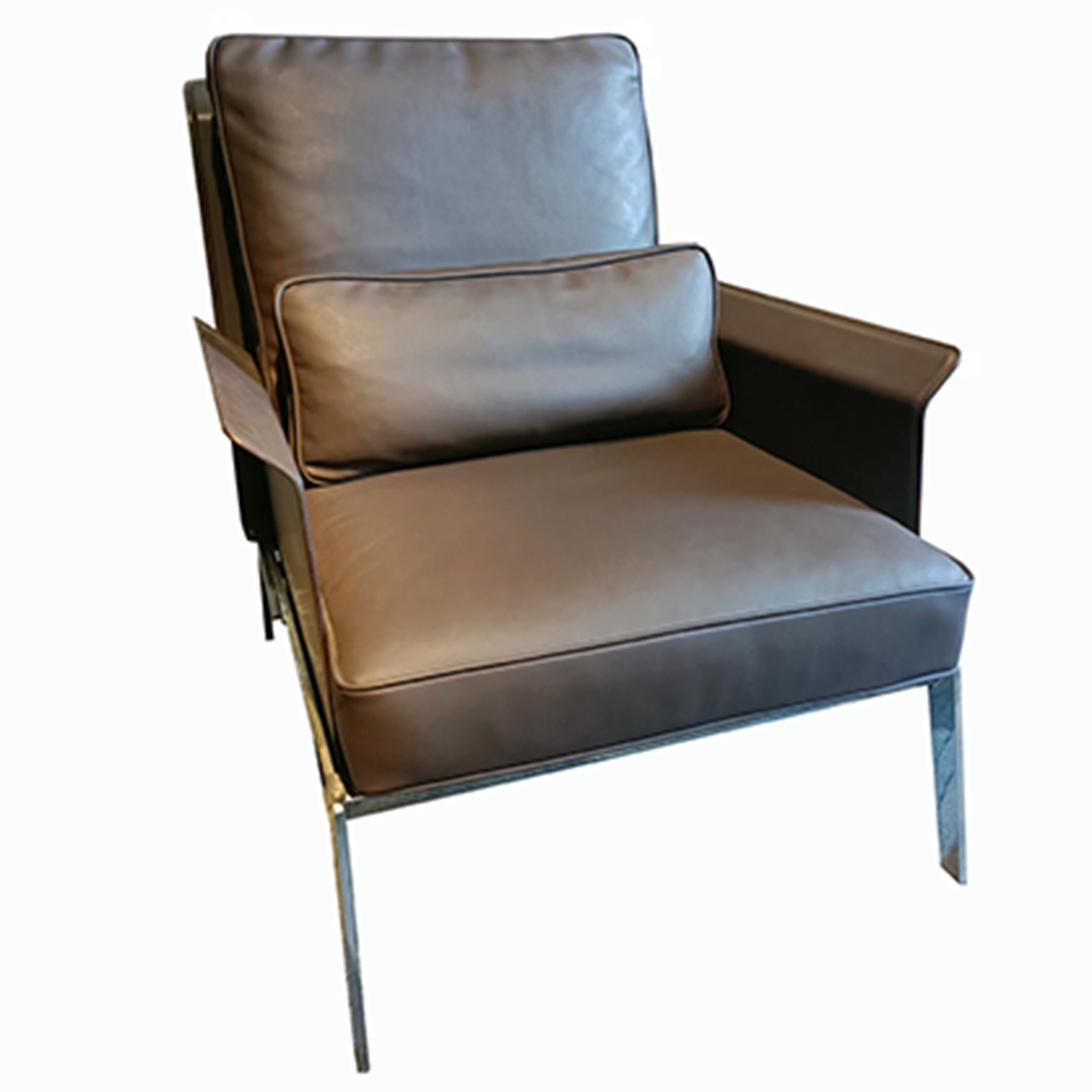 Lounge chair LC069 -  Lounge Chairs - ebarza Furniture UAE | Shop Modern Furniture in Abu Dhabi & Dubai - مفروشات ايبازرا في الامارات | تسوق اثاث عصري وديكورات مميزة في دبي وابوظبي