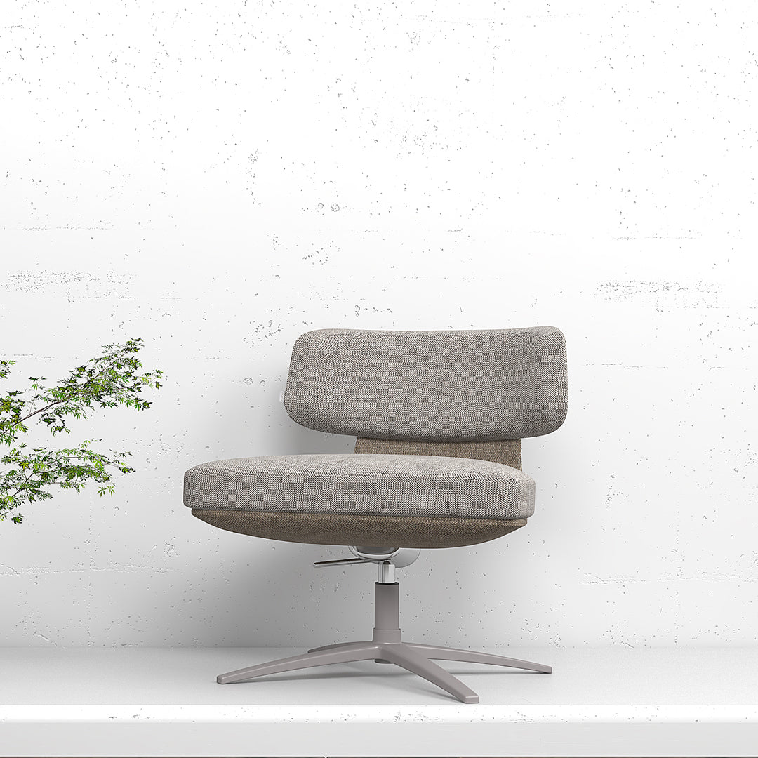 Luna Lounge Chair HJD-5278 -  Lounge Chairs - ebarza Furniture UAE | Shop Modern Furniture in Abu Dhabi & Dubai - مفروشات ايبازرا في الامارات | تسوق اثاث عصري وديكورات مميزة في دبي وابوظبي