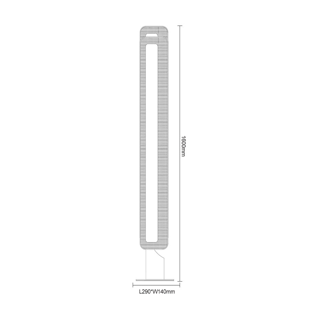 Lunar Floor Lamp MA05887F-001-03-B1 -  Floor Lamps - ebarza Furniture UAE | Shop Modern Furniture in Abu Dhabi & Dubai - مفروشات ايبازرا في الامارات | تسوق اثاث عصري وديكورات مميزة في دبي وابوظبي