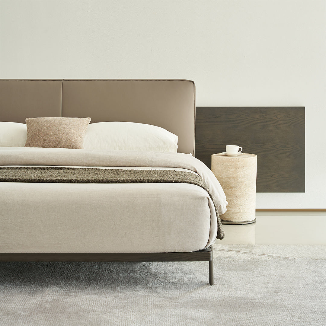 Lylia King Size Bed - AMF-C292 -  Bedsteads - ebarza Furniture UAE | Shop Modern Furniture in Abu Dhabi & Dubai - مفروشات ايبازرا في الامارات | تسوق اثاث عصري وديكورات مميزة في دبي وابوظبي