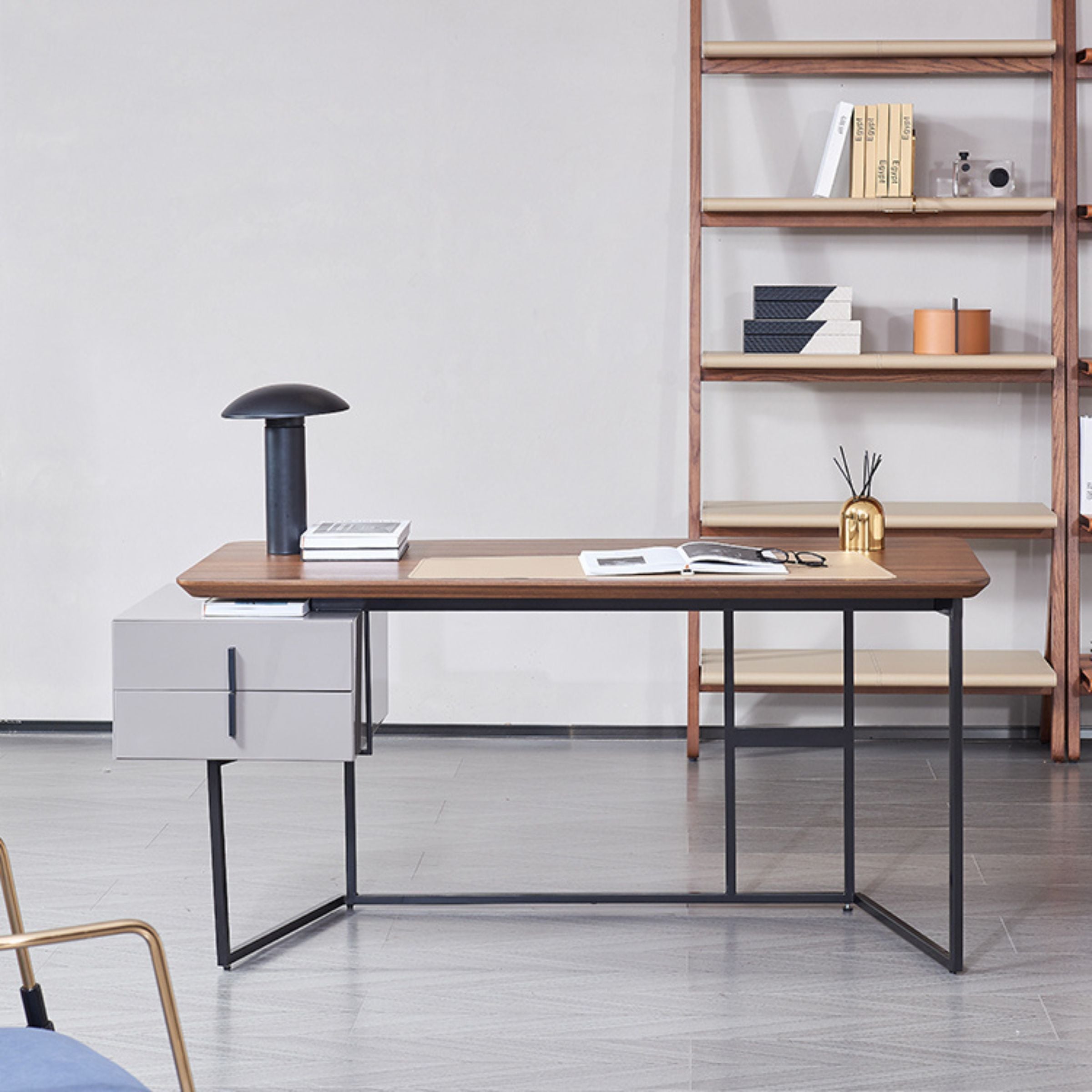 Pre-order 25 Days Delivery Eucalyptus Veneer Office/ Dresser MLL-J04 -  Office Desks - ebarza Furniture UAE | Shop Modern Furniture in Abu Dhabi & Dubai - مفروشات ايبازرا في الامارات | تسوق اثاث عصري وديكورات مميزة في دبي وابوظبي