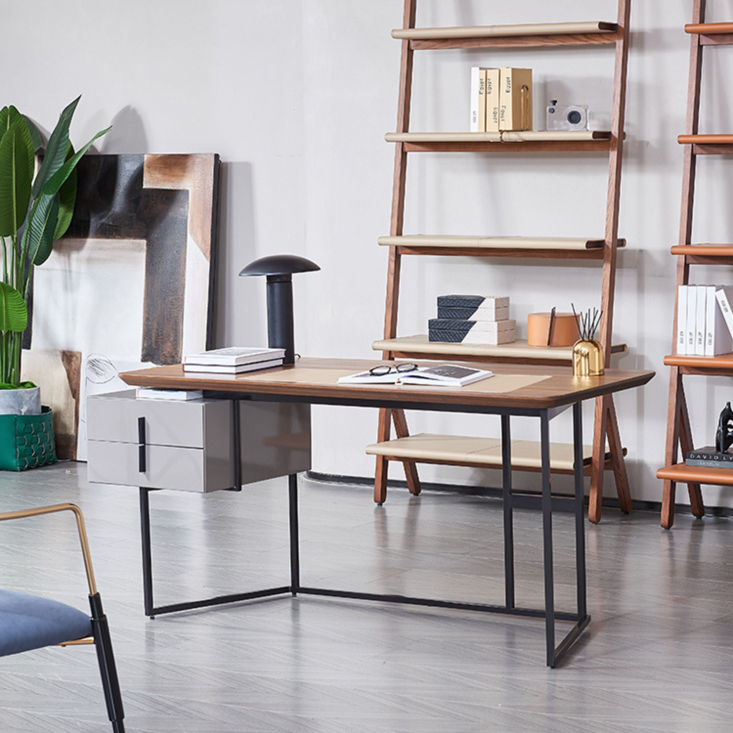 Eucalyptus Veneer Office/ Dresser MLL-J04 -  Office Desks - ebarza Furniture UAE | Shop Modern Furniture in Abu Dhabi & Dubai - مفروشات ايبازرا في الامارات | تسوق اثاث عصري وديكورات مميزة في دبي وابوظبي