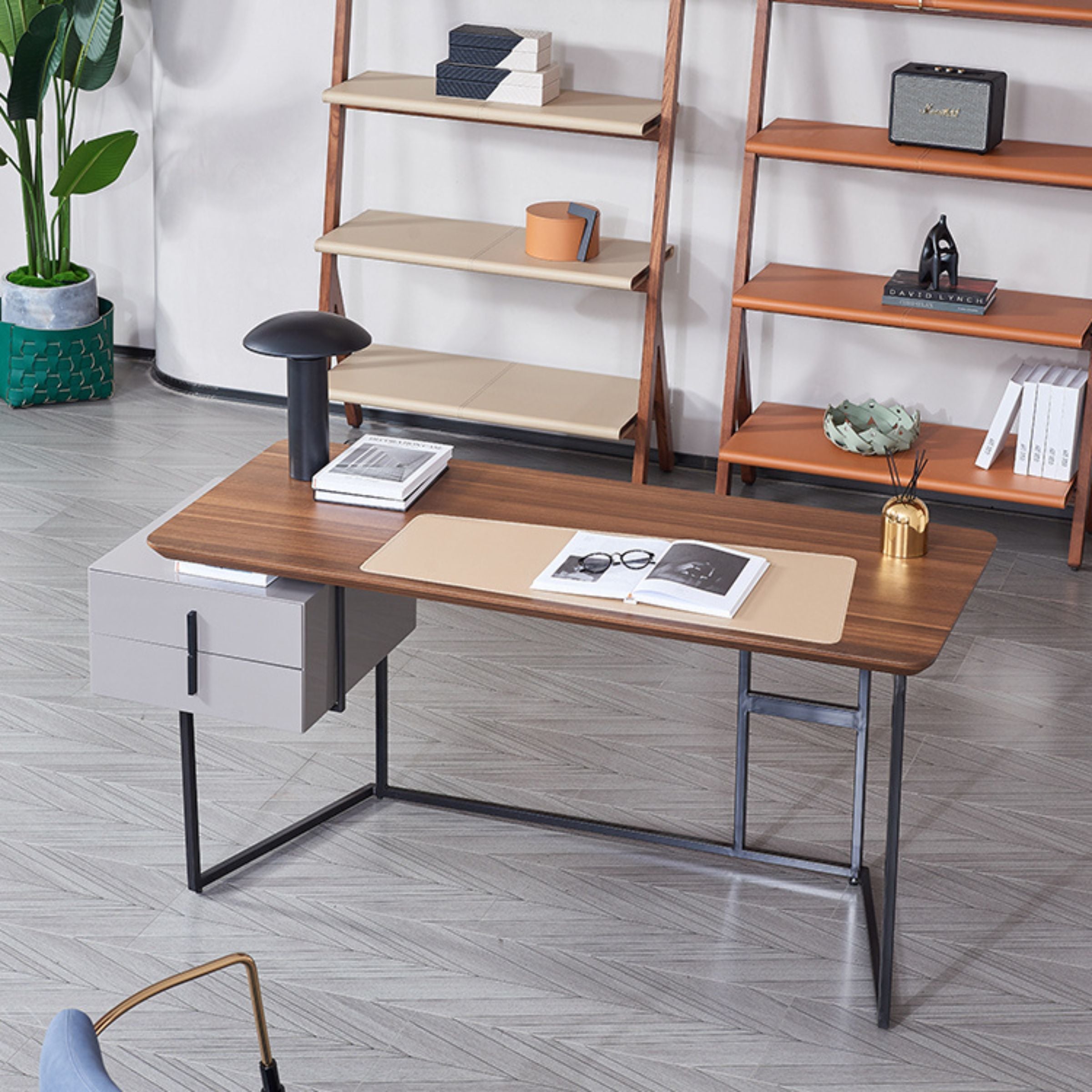 Eucalyptus Veneer Office/ Dresser MLL-J04 -  Office Desks - ebarza Furniture UAE | Shop Modern Furniture in Abu Dhabi & Dubai - مفروشات ايبازرا في الامارات | تسوق اثاث عصري وديكورات مميزة في دبي وابوظبي