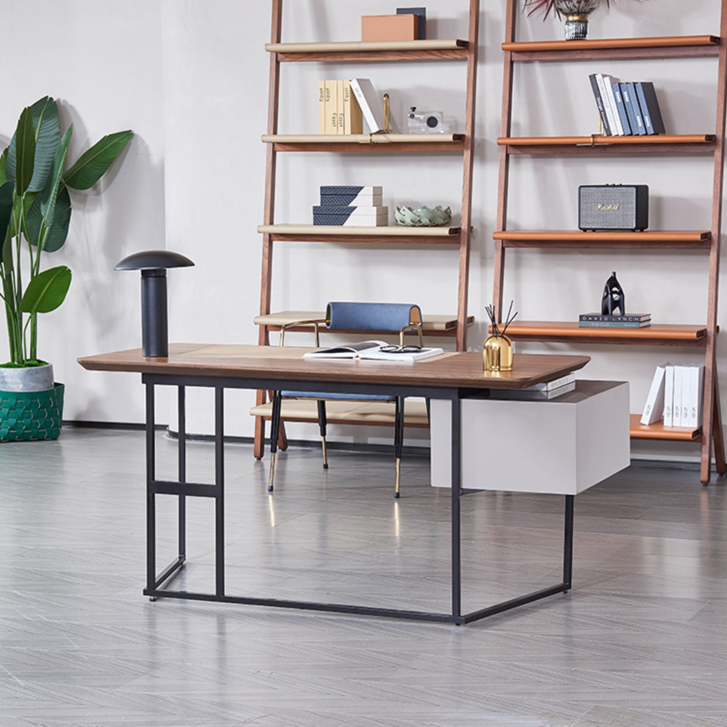 Eucalyptus Veneer Office/ Dresser MLL-J04 -  Office Desks - ebarza Furniture UAE | Shop Modern Furniture in Abu Dhabi & Dubai - مفروشات ايبازرا في الامارات | تسوق اثاث عصري وديكورات مميزة في دبي وابوظبي