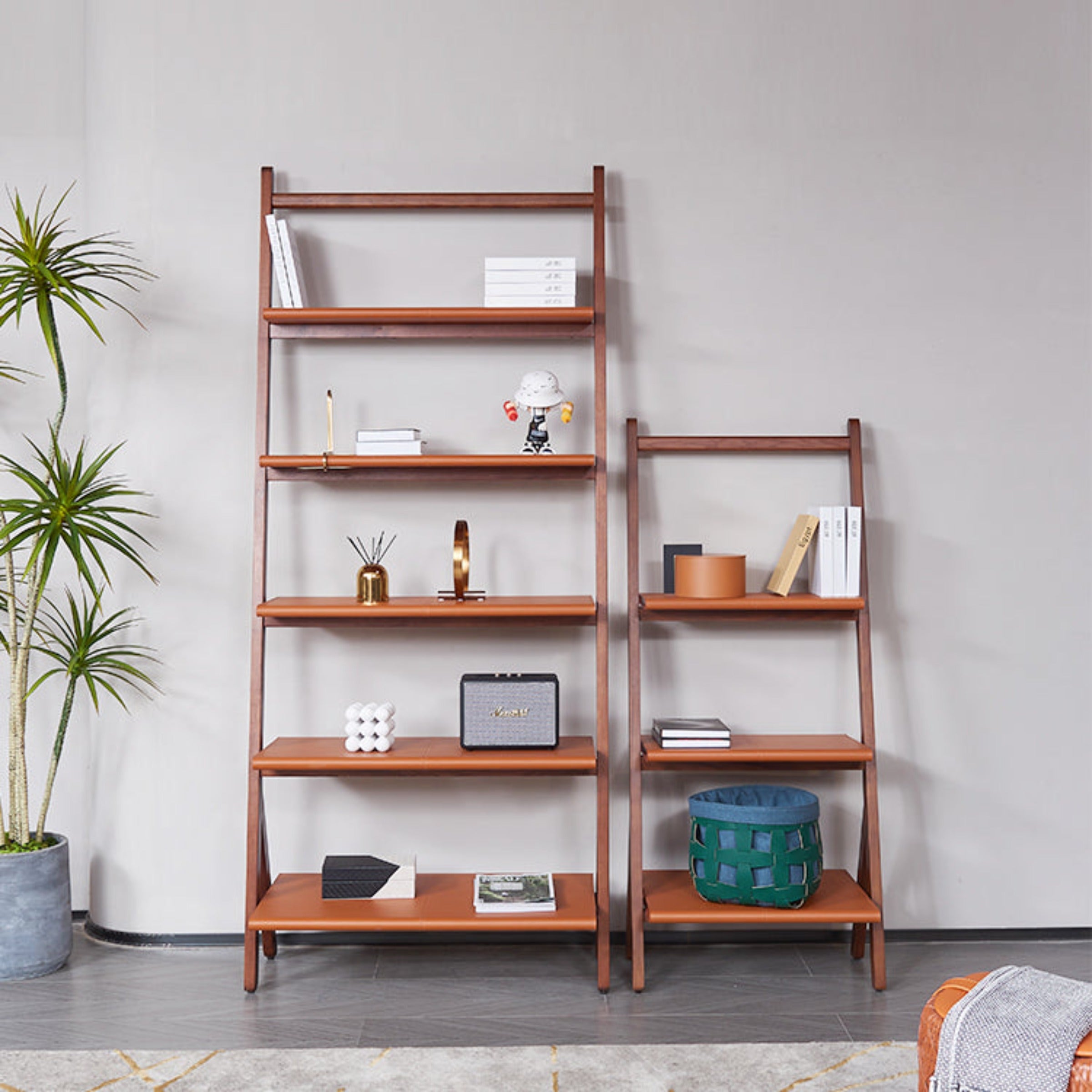 Mycroft caramel Shelf MLL-T39 -  Shelves - ebarza Furniture UAE | Shop Modern Furniture in Abu Dhabi & Dubai - مفروشات ايبازرا في الامارات | تسوق اثاث عصري وديكورات مميزة في دبي وابوظبي