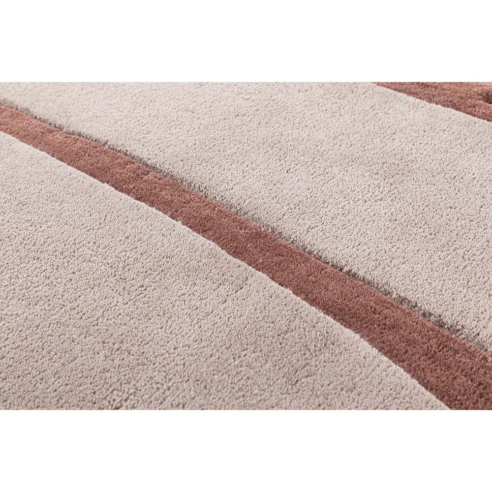 350X100 Cm Gravity Waves WOOL BEIGE AND DARK BEIGE Rug JH-22747 -  Rugs - ebarza Furniture UAE | Shop Modern Furniture in Abu Dhabi & Dubai - مفروشات ايبازرا في الامارات | تسوق اثاث عصري وديكورات مميزة في دبي وابوظبي
