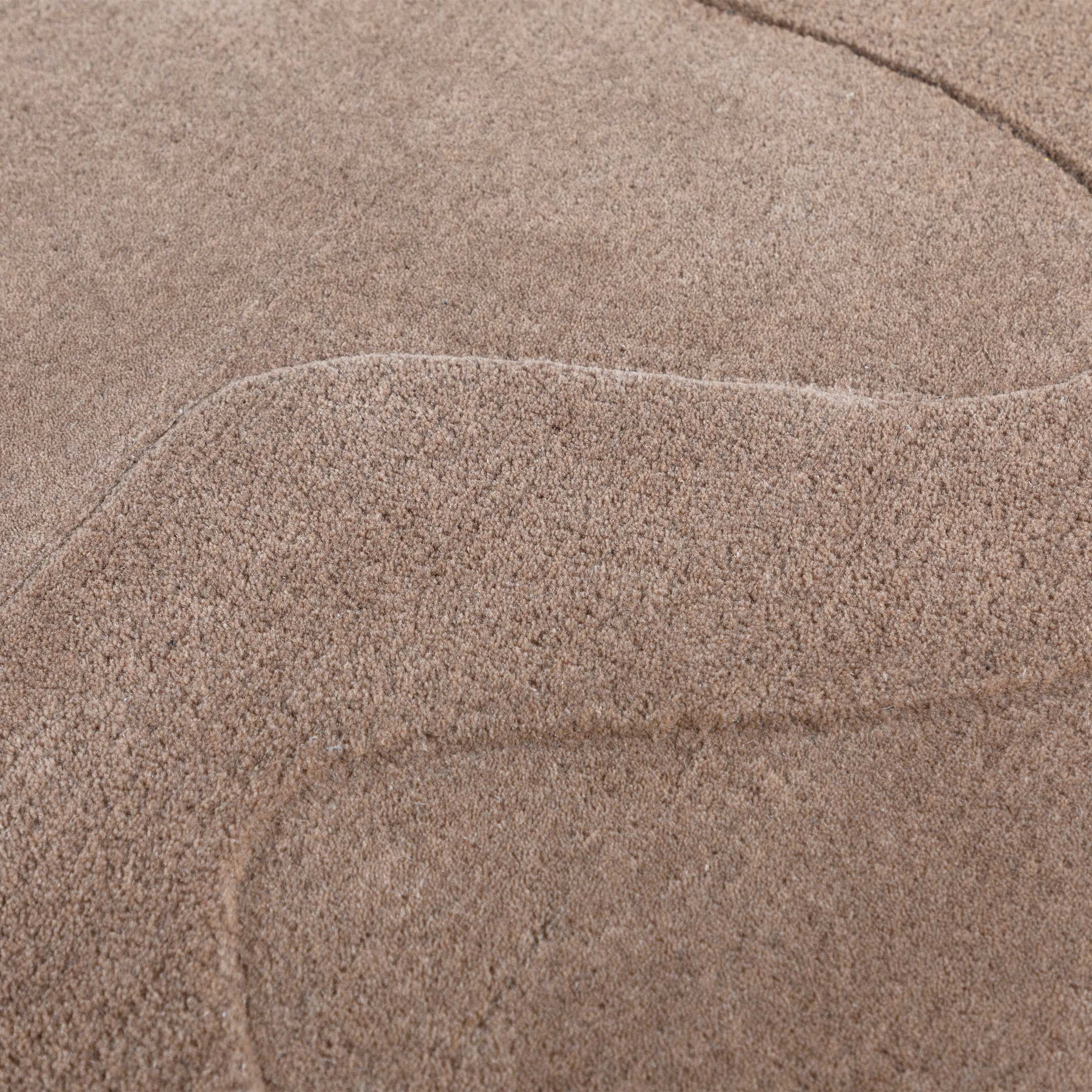 Display Item - 400X350 Cm  WOOL DARK BEIGE Rug JH-22726 Nakheel -  DISPLAY ITEM - ebarza Furniture UAE | Shop Modern Furniture in Abu Dhabi & Dubai - مفروشات ايبازرا في الامارات | تسوق اثاث عصري وديكورات مميزة في دبي وابوظبي