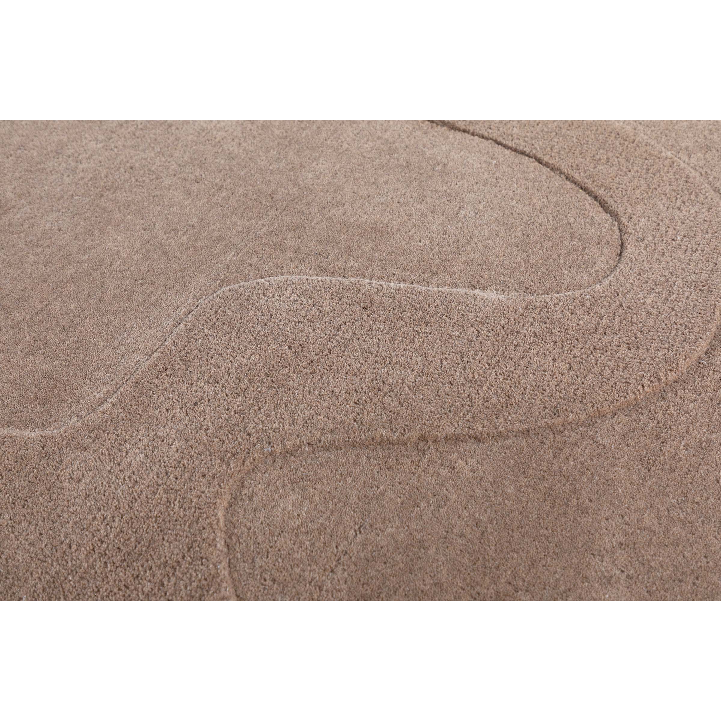 Display Item - 400X350 Cm  WOOL DARK BEIGE Rug JH-22726 Nakheel -  DISPLAY ITEM - ebarza Furniture UAE | Shop Modern Furniture in Abu Dhabi & Dubai - مفروشات ايبازرا في الامارات | تسوق اثاث عصري وديكورات مميزة في دبي وابوظبي