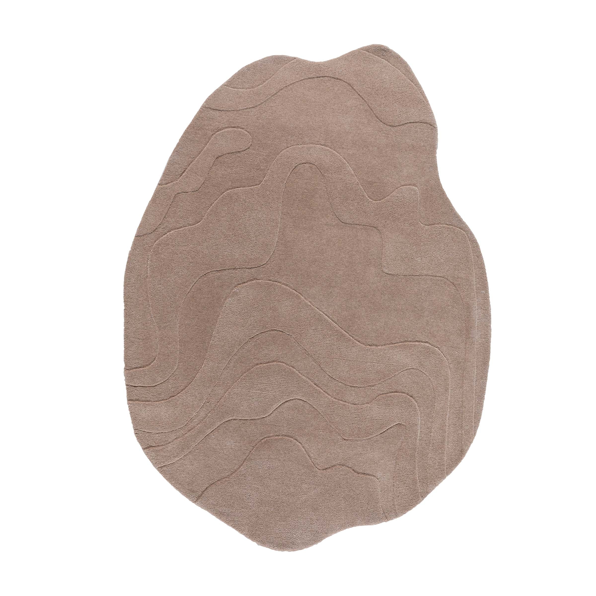 230X160 Cm   WOOL DARK BEIGE Rug JH-22726 -  Rugs - ebarza Furniture UAE | Shop Modern Furniture in Abu Dhabi & Dubai - مفروشات ايبازرا في الامارات | تسوق اثاث عصري وديكورات مميزة في دبي وابوظبي