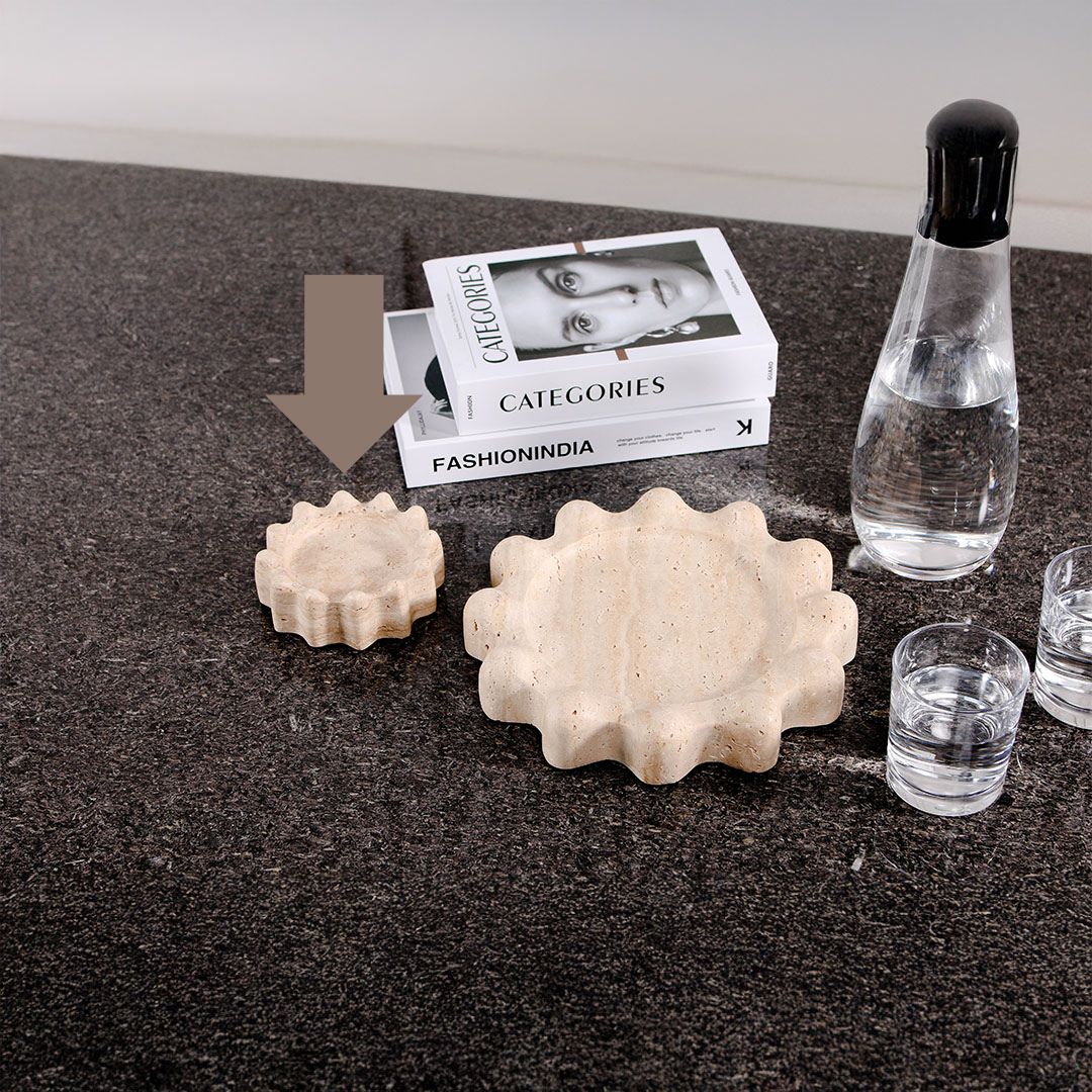 Marble Astray-S - KF4007AS -  Home Decor Figurines - ebarza Furniture UAE | Shop Modern Furniture in Abu Dhabi & Dubai - مفروشات ايبازرا في الامارات | تسوق اثاث عصري وديكورات مميزة في دبي وابوظبي