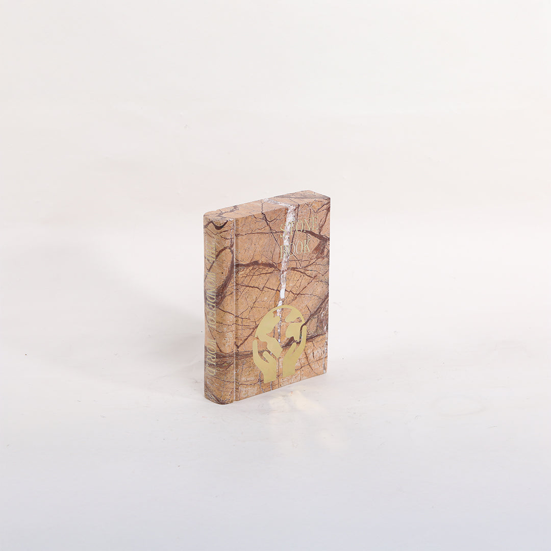 Marble Book Sculpture - KA4102A -  Home Decor Figurines - ebarza Furniture UAE | Shop Modern Furniture in Abu Dhabi & Dubai - مفروشات ايبازرا في الامارات | تسوق اثاث عصري وديكورات مميزة في دبي وابوظبي
