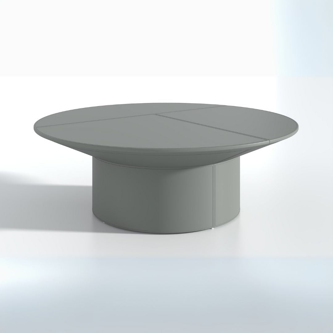 Microfiber Hard Leather Coffee Table CT-258