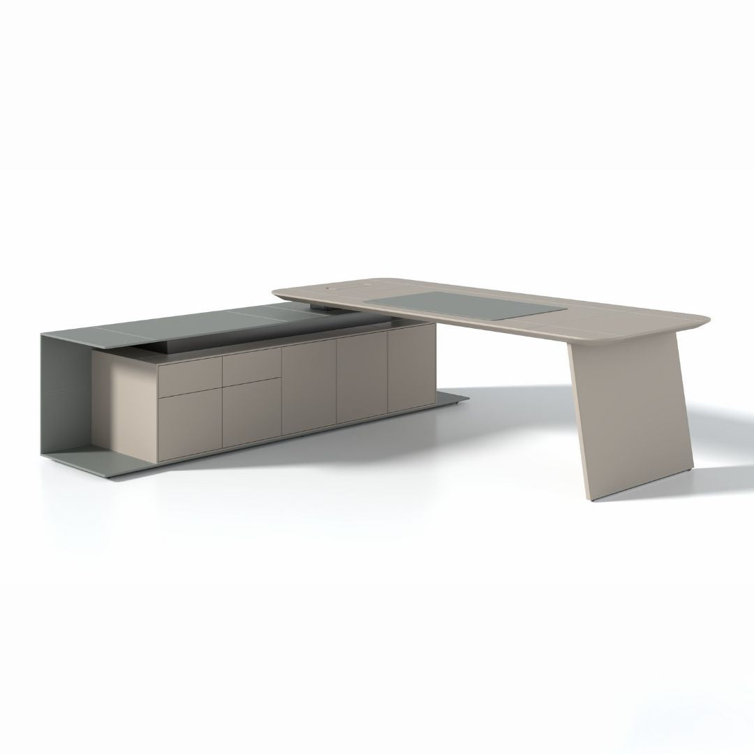 Microfiber Hard Leather Desk OD-252-L