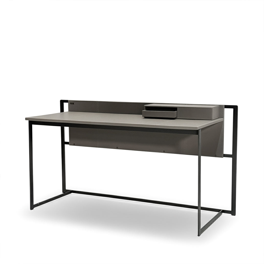 Microfiber Hard Leather Desk OD-259 -  Office Desks - ebarza Furniture UAE | Shop Modern Furniture in Abu Dhabi & Dubai - مفروشات ايبازرا في الامارات | تسوق اثاث عصري وديكورات مميزة في دبي وابوظبي