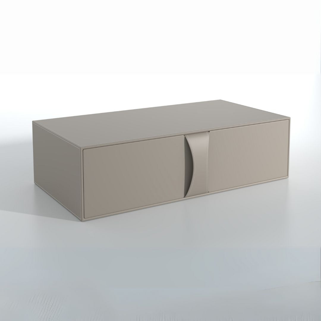 Microfiber Hard Leather Drawer Box TSA555-DR
