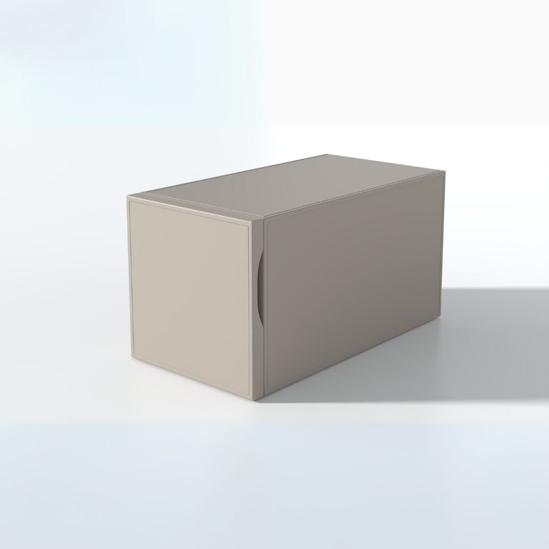 Microfiber Hard Leather Storage Box DR-251-Q