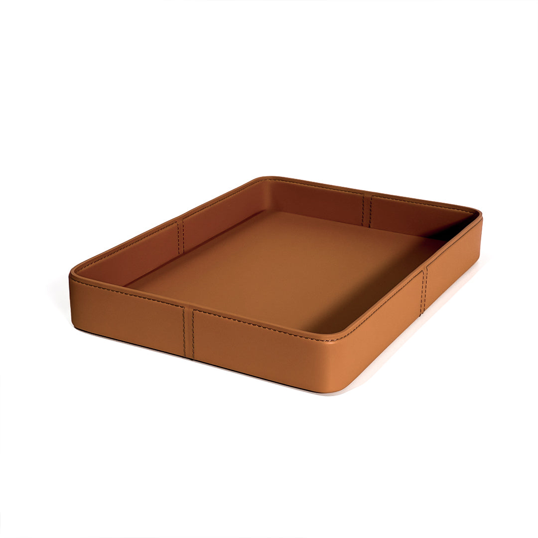 Microfiber Hard Leather Tray 202B-TR -  Trays - ebarza Furniture UAE | Shop Modern Furniture in Abu Dhabi & Dubai - مفروشات ايبازرا في الامارات | تسوق اثاث عصري وديكورات مميزة في دبي وابوظبي
