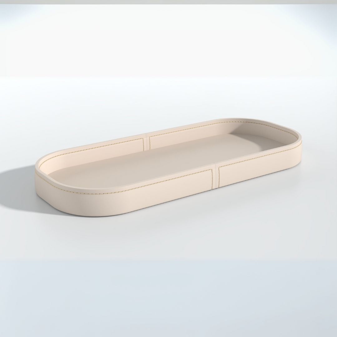 Microfiber Hard Leather Tray TR-252-Q