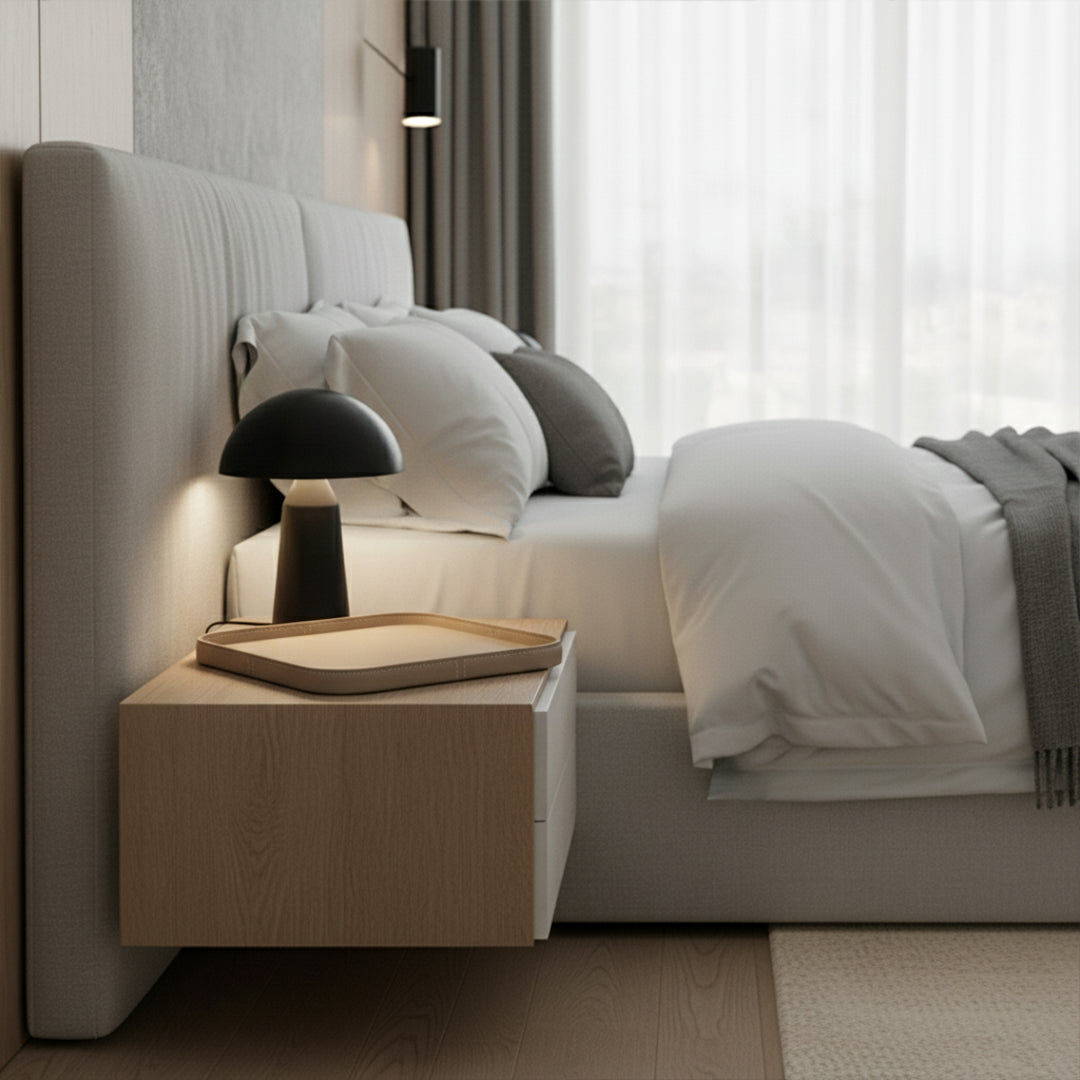 Microfiber Hard Leather Tray TR-256-Q -  Trays - ebarza Furniture UAE | Shop Modern Furniture in Abu Dhabi & Dubai - مفروشات ايبازرا في الامارات | تسوق اثاث عصري وديكورات مميزة في دبي وابوظبي