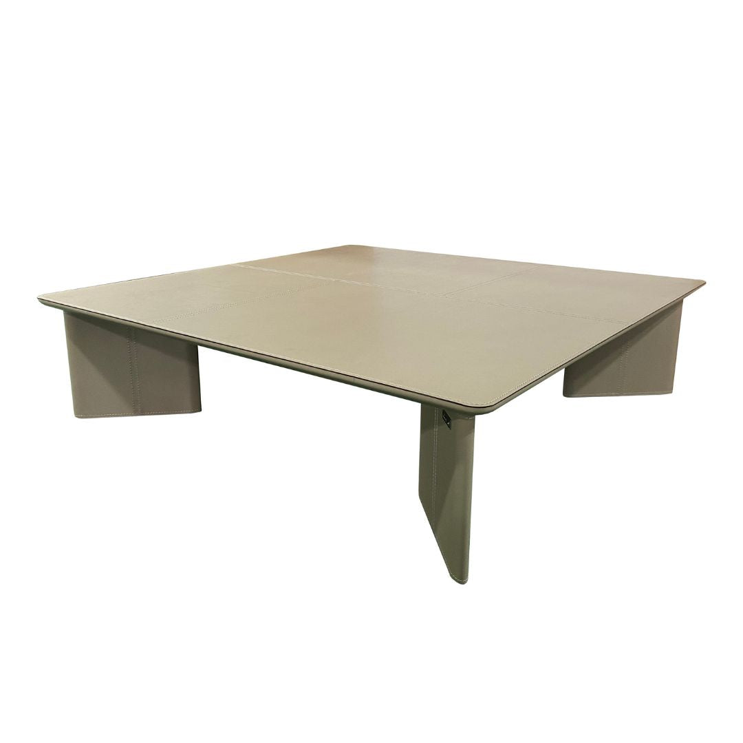 Microfiber Hard Leather Coffee Table CT-251-A -  Coffee tables - ebarza Furniture UAE | Shop Modern Furniture in Abu Dhabi & Dubai - مفروشات ايبازرا في الامارات | تسوق اثاث عصري وديكورات مميزة في دبي وابوظبي