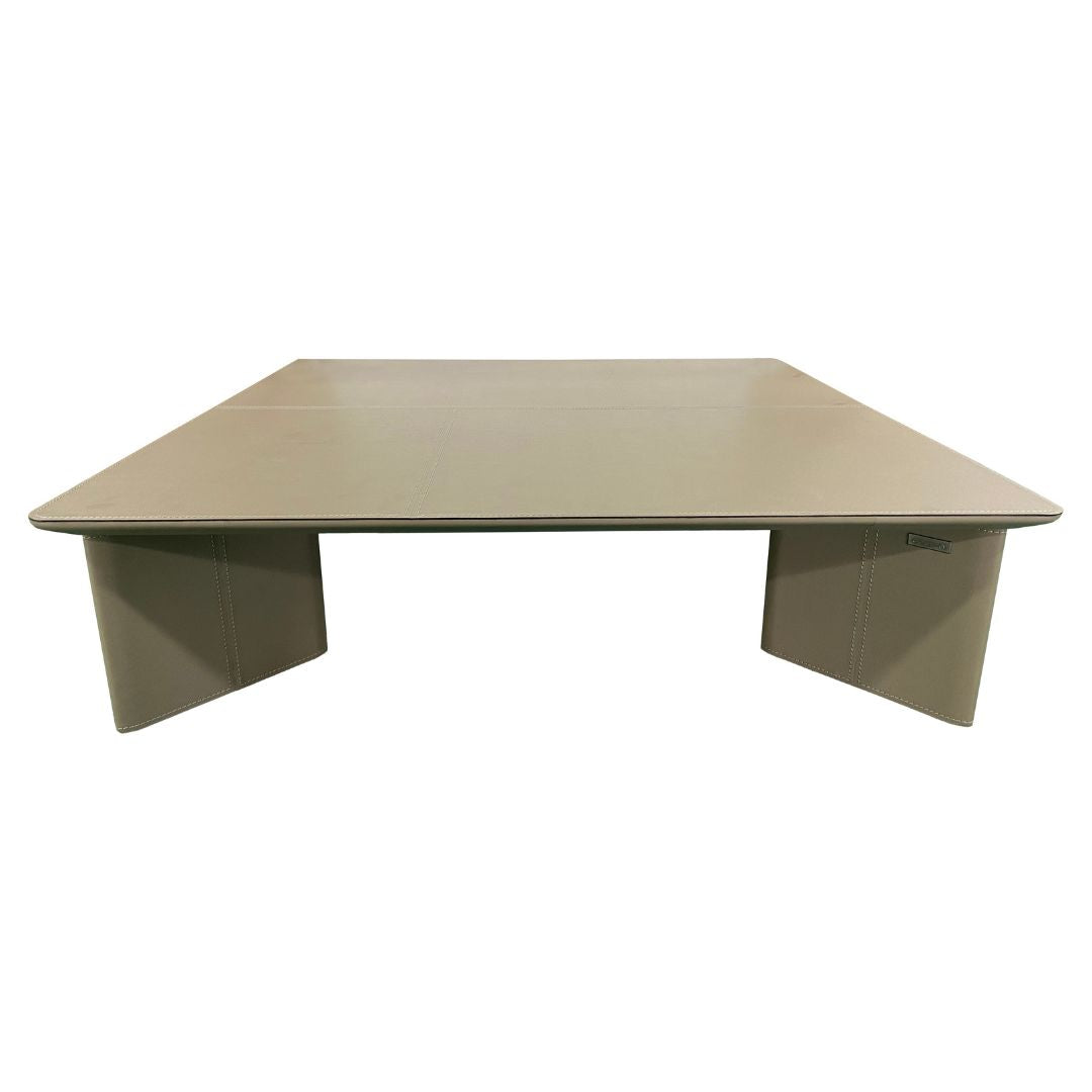 Microfiber Hard Leather Coffee Table CT-251-A -  Coffee tables - ebarza Furniture UAE | Shop Modern Furniture in Abu Dhabi & Dubai - مفروشات ايبازرا في الامارات | تسوق اثاث عصري وديكورات مميزة في دبي وابوظبي
