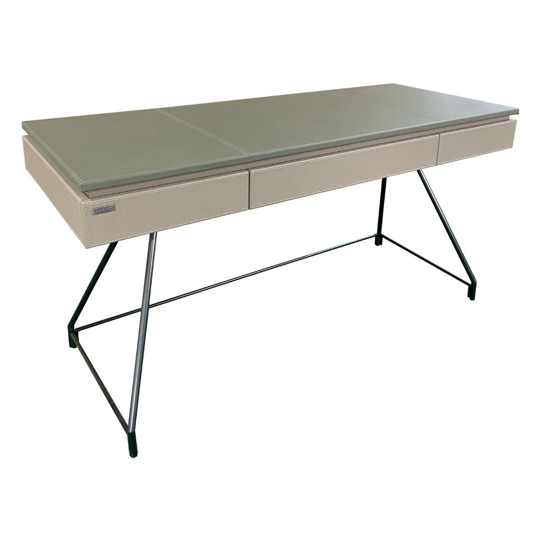 Microfiber Hard Leather Desk OD-258 -  Office Desks - ebarza Furniture UAE | Shop Modern Furniture in Abu Dhabi & Dubai - مفروشات ايبازرا في الامارات | تسوق اثاث عصري وديكورات مميزة في دبي وابوظبي