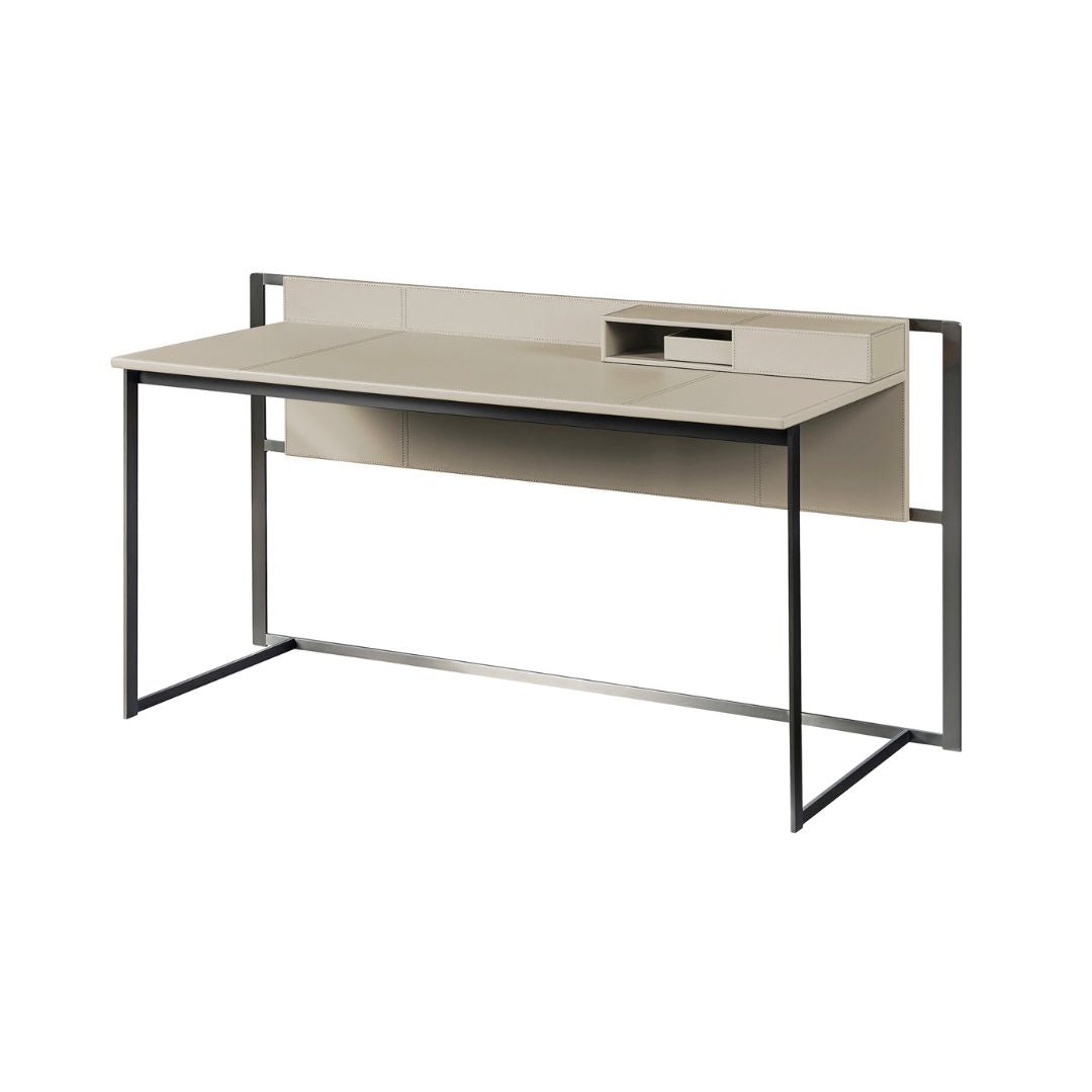 Microfiber Hard Leather Desk OD-259 -  Office Desks - ebarza Furniture UAE | Shop Modern Furniture in Abu Dhabi & Dubai - مفروشات ايبازرا في الامارات | تسوق اثاث عصري وديكورات مميزة في دبي وابوظبي