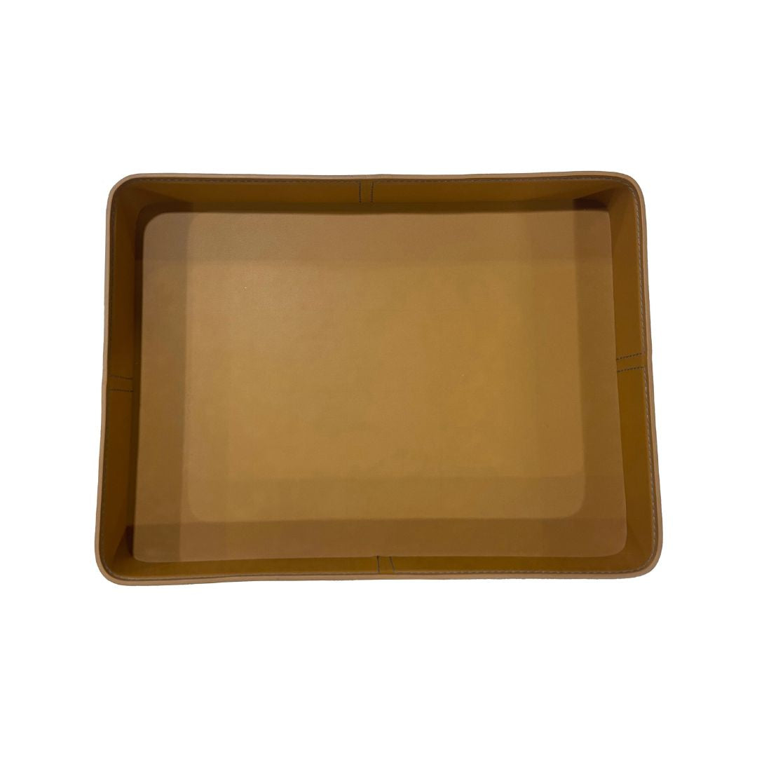 Microfiber Hard Leather Tray 202B-TR -  Trays - ebarza Furniture UAE | Shop Modern Furniture in Abu Dhabi & Dubai - مفروشات ايبازرا في الامارات | تسوق اثاث عصري وديكورات مميزة في دبي وابوظبي