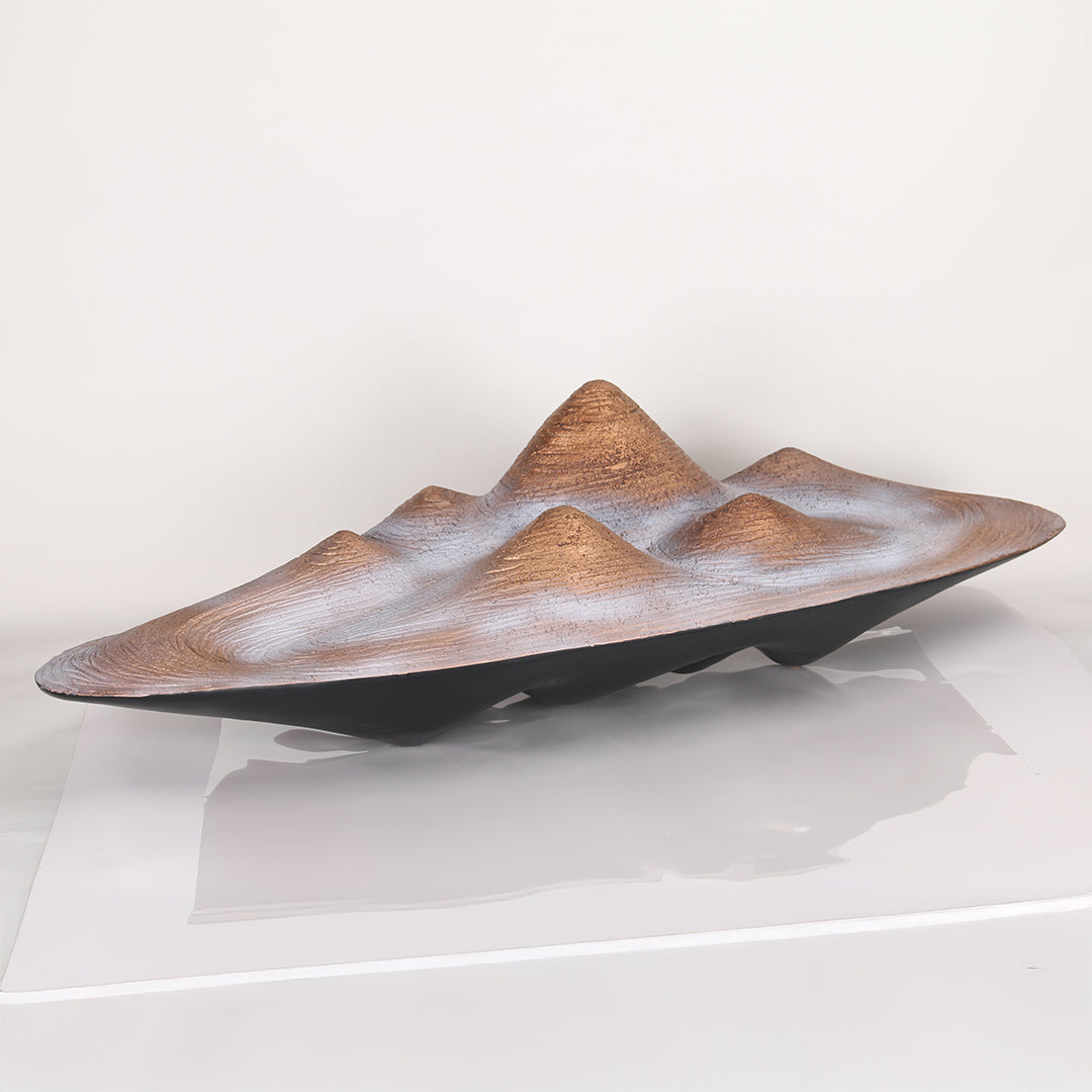 Mountain Sculpture - KA4004 -  Home Decor Figurines - ebarza Furniture UAE | Shop Modern Furniture in Abu Dhabi & Dubai - مفروشات ايبازرا في الامارات | تسوق اثاث عصري وديكورات مميزة في دبي وابوظبي