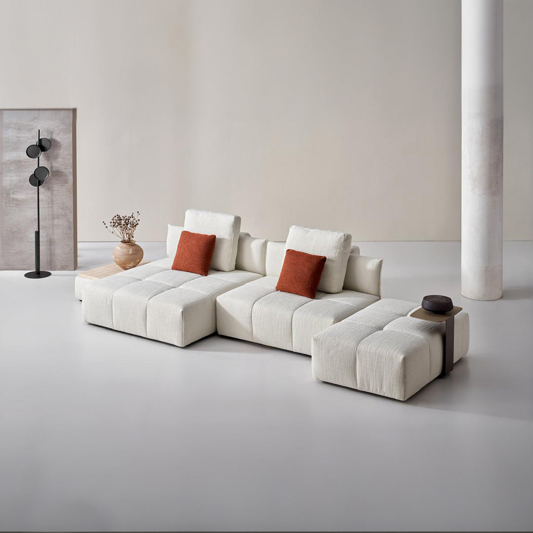 120x120 Puzzle Modular Square Sofa - SF080 -  Sofas - ebarza Furniture UAE | Shop Modern Furniture in Abu Dhabi & Dubai - مفروشات ايبازرا في الامارات | تسوق اثاث عصري وديكورات مميزة في دبي وابوظبي