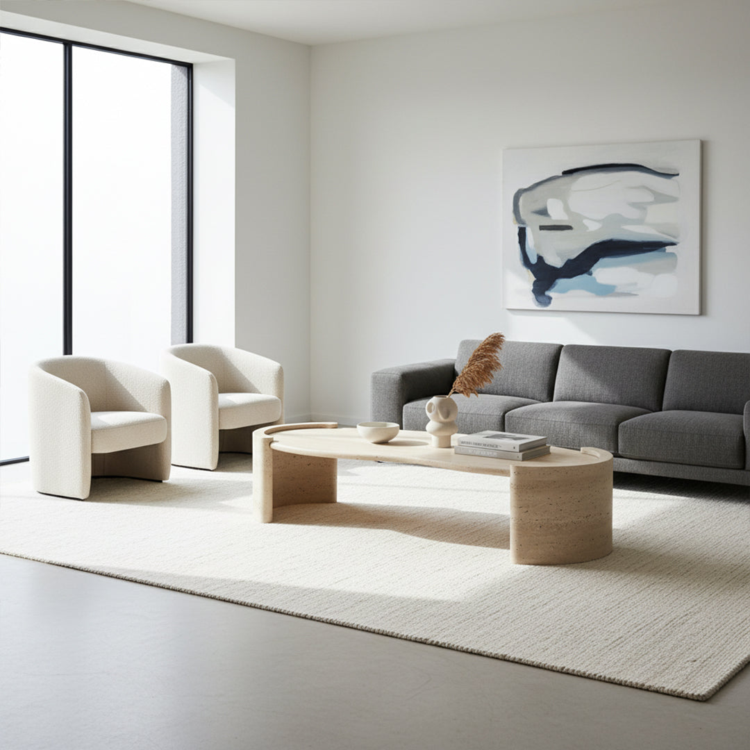 Natural Travertine Coffee Table JA008-B