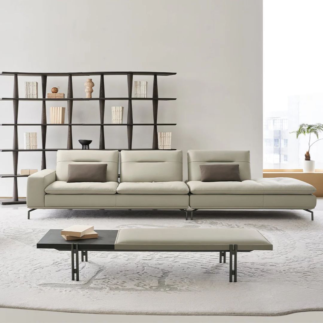 Pre-order 75 Days Delivery Nexus 2 Seater Left Arm Modular Sofa - AMF-S180 -  Sofas - ebarza Furniture UAE | Shop Modern Furniture in Abu Dhabi & Dubai - مفروشات ايبازرا في الامارات | تسوق اثاث عصري وديكورات مميزة في دبي وابوظبي